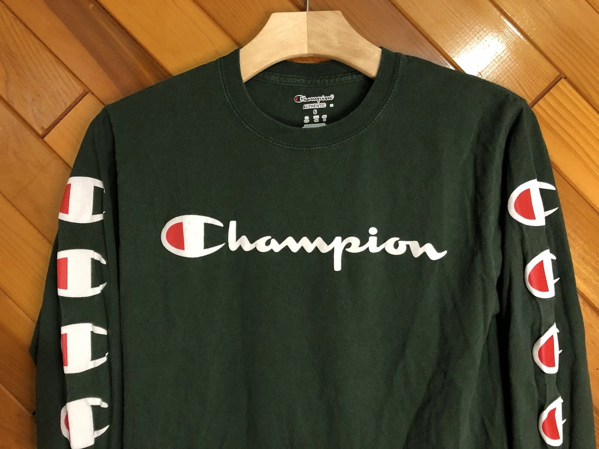 Champion graphic sales long sleeve
