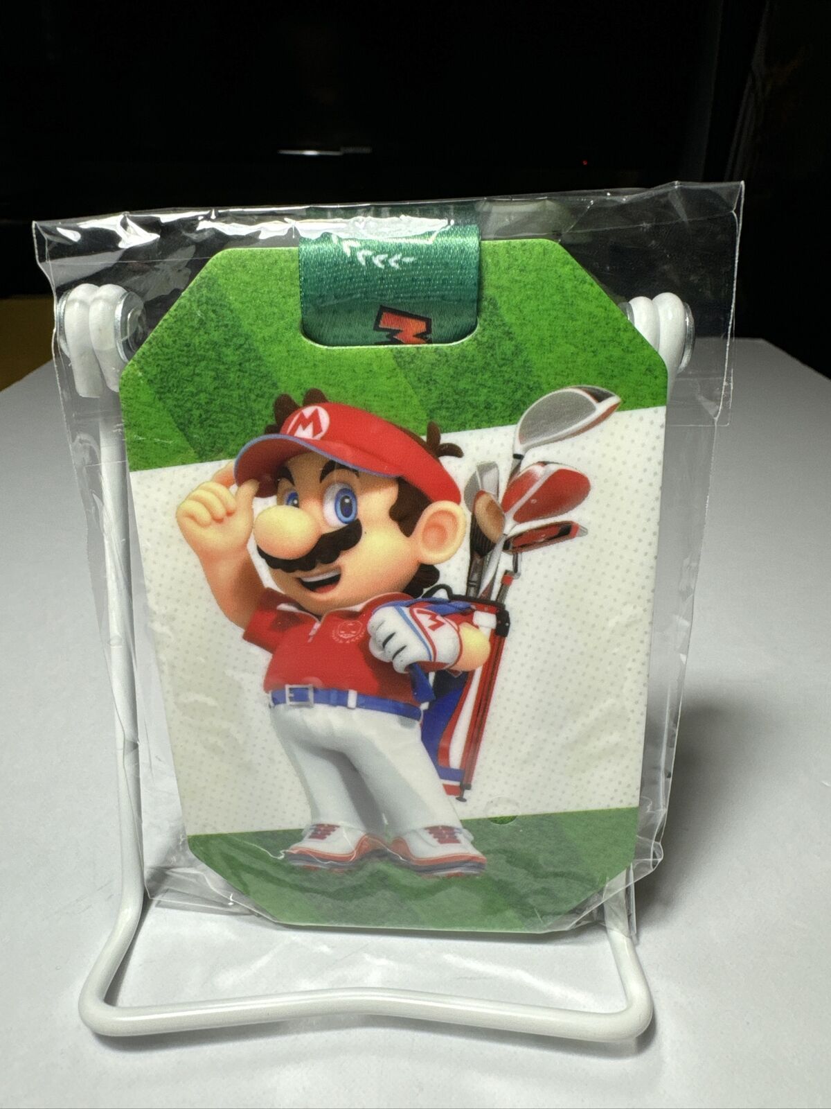 Mario Golf Super Rush ID Luggage Bag Tag My Nintendo Reward