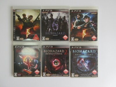 PS3 Biohazard lot 5 6 Alternative EditionOperation Raccoon city Revelations 1 2