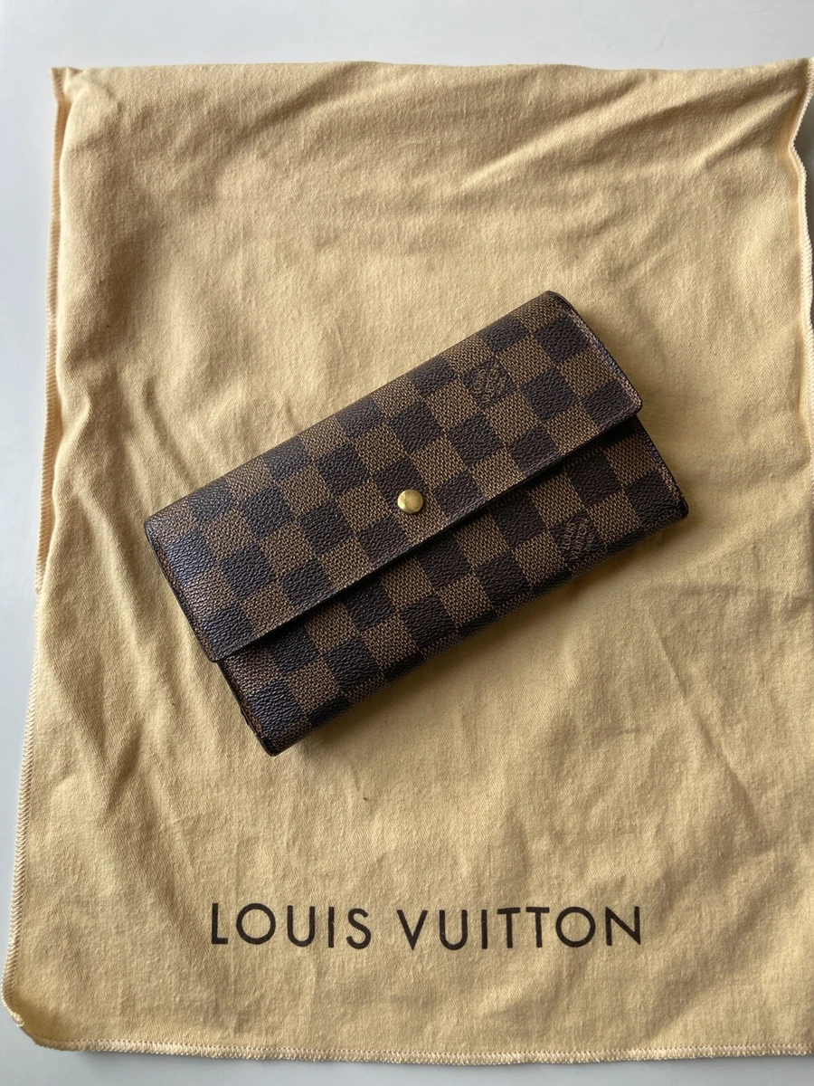 Damier Ebene Repurposed LV Small Passport Wallet