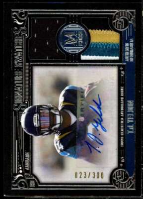 Yeldon 2015 Topps Museum Collection Signatures Swatches Dual Relic AU #SSDRTY 