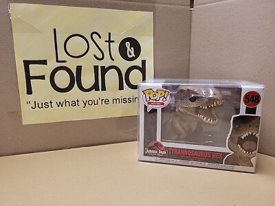 Funko Pop! Jurassic Park Tyrannosaurus Rex #548 BOX DAMAGE WITH PROTECTOR 