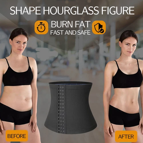 Abnehmen Schweiß Taille Trainer Gürtel Frauen Body Shaper Abnehmen Trainingsgürtel - Bild 8 von 22
