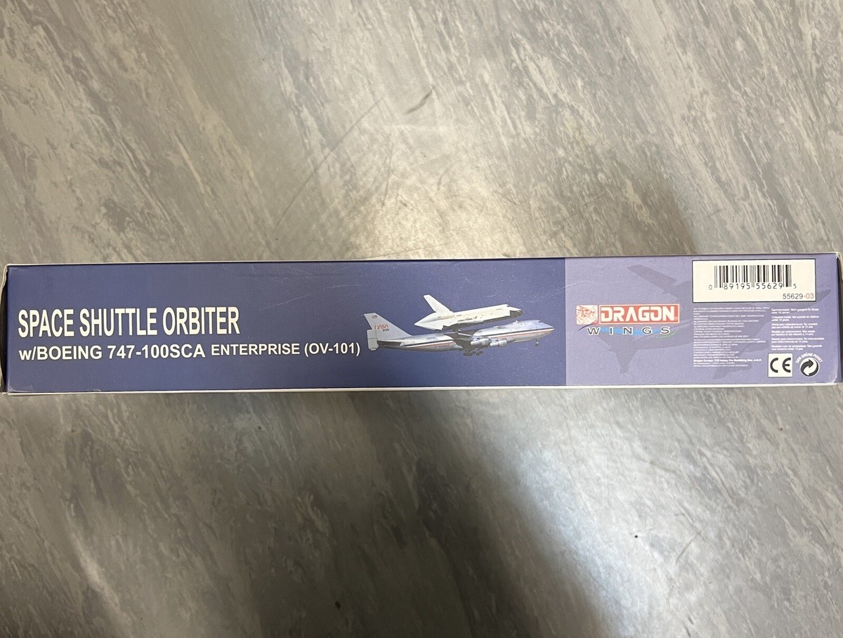 RARE*DRAGON WINGS DRW-55629B NASA B747-123SCA N905NA & SPACE