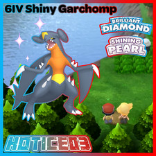 6IV Shiny Garchomp Pokemon Brilliant Diamond Shining Pearl