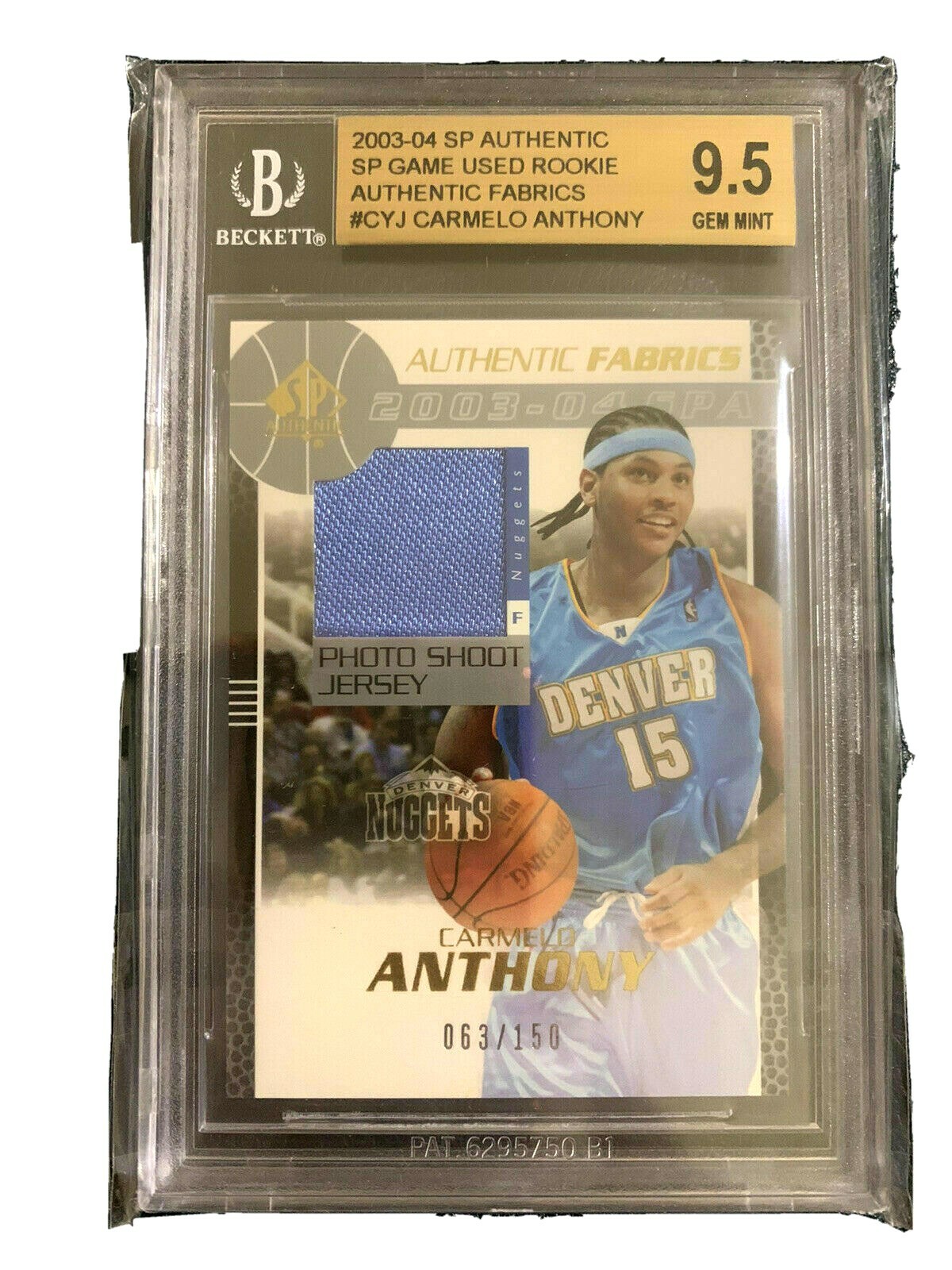 2003/04 UD Black Diamond Rookie gems Carmelo Anthony - www.asshodriyah9.com