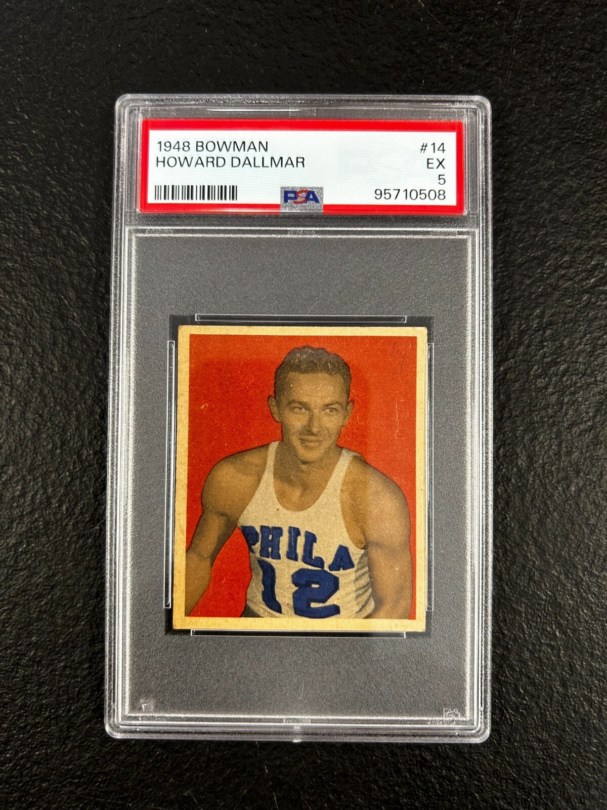 1948 Bowman Basketball Howard Dallmar PSA 5