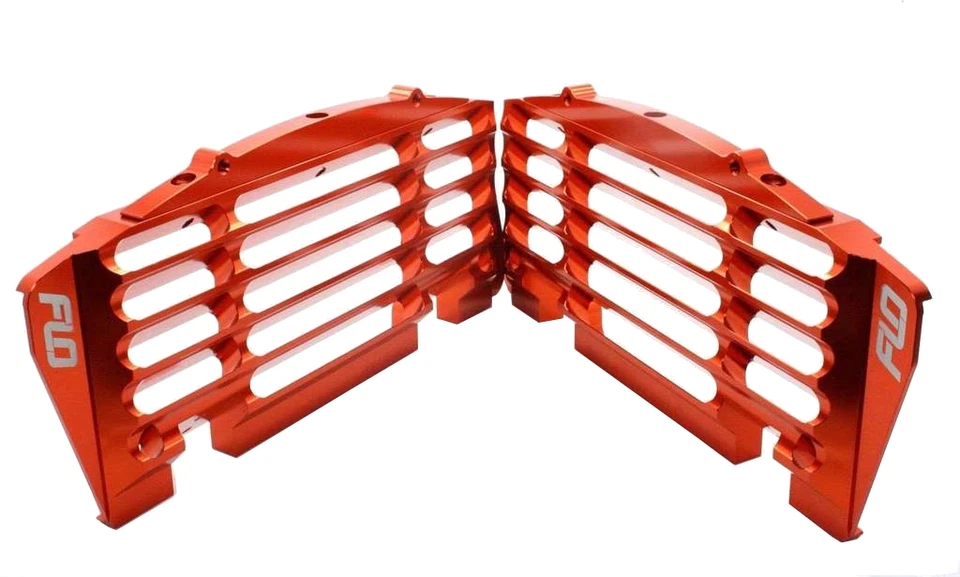 KTM Husqvarna RADIATOR GUARDS / BRACE / GUARD Orange Flo Motorsports - Image 2 of 4
