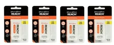 Reach DentoTAPE Waxed Ribbon Dental Floss, 100-Yard Dispensers (Pack of 4)
