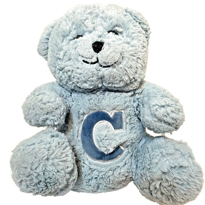 Vintage Silver One Good Nite Collection Plush Blue Bear C Stuffed Animal 9''