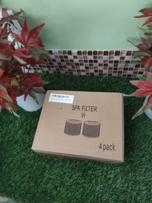 Cryspool Type VI Pool & Spa Filter  New & Sealed, 4 Pack