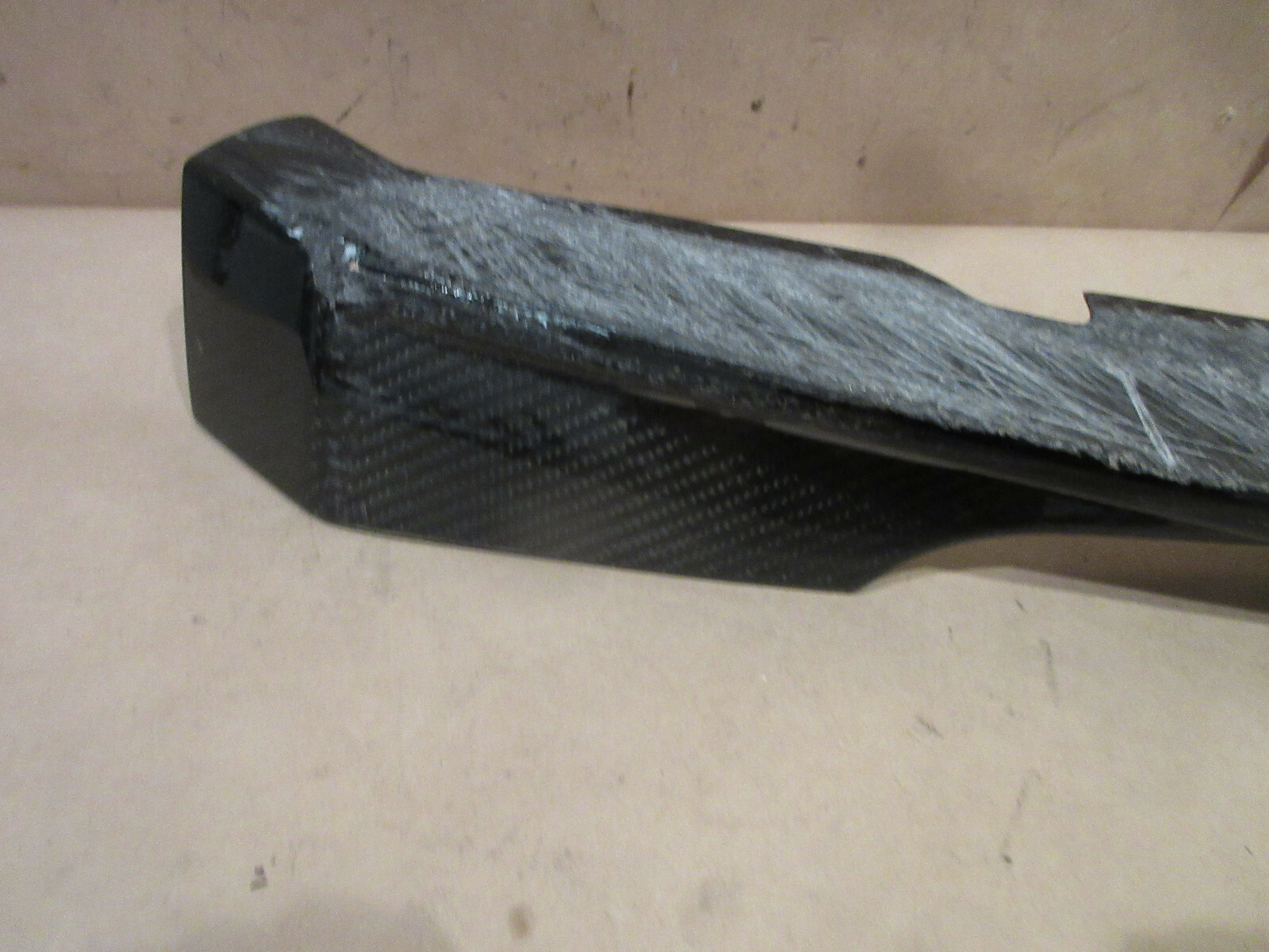 Maserati GranTurismo - LH Front Bumper Lower Spoiler Carbon Fiber  P/N 82416500