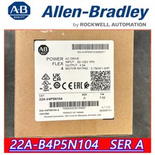 NEW Surplus Sealed AB 22A-V4P5N104 PowerFlex 4 AC Drive 1.0HP 120V