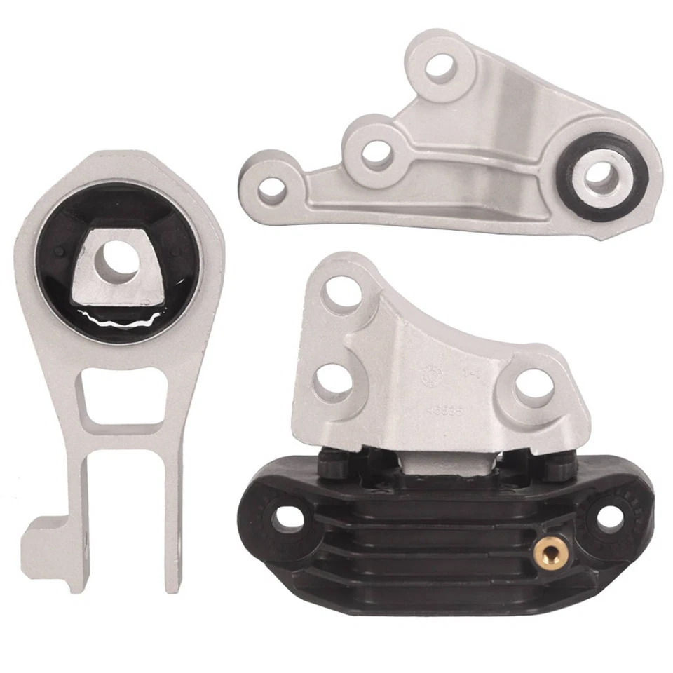 Juego de 3 soportes de motor para transmisión Jeep Renegade 1,4 L 2015-2018 Foto 2 de 4