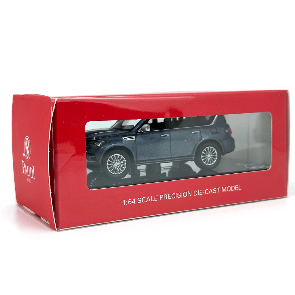 Modelo de coche fundido a presión Paudi Nissan Infiniti Series escala 1/64 QX80 Patrol QX70 QX60 Foto 4 de 4