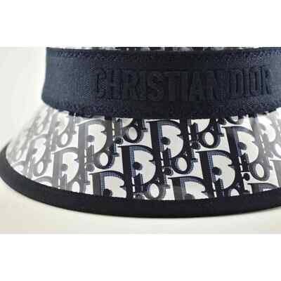 Dior French Small Brim Blue Oblique Logo PVC Transparent  display picture 1