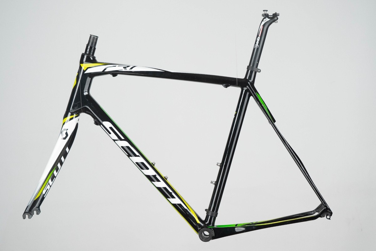 Scott CR1 10 Carbon monocoque FRAMESET ROAD RACING BIKE RIM BRAKE