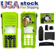 Green Repair of Front Housing Cover Case for XPR7550e Two Way Radio With Speaker