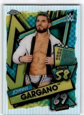 2021 Topps Chrome Slam Attax WWE #47 Johnny Gargano Refractors