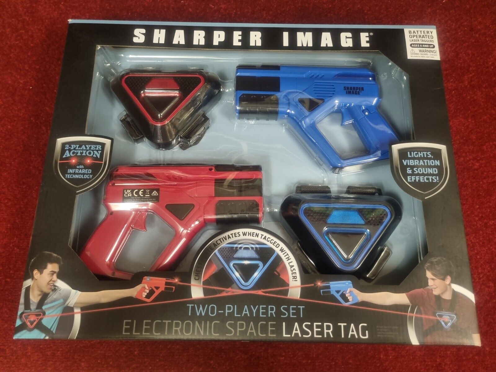 Sharper Image Toy Laser Tag Shooting Game