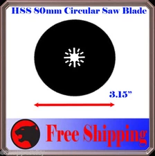 3" HSS Oscillating Multi Tool Saw For  Wood Metal Cutting