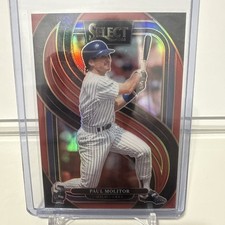 2025 Panini Select Baseball Paul Molitor Premier Level Red /149 #147