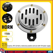 HORN 12V Waterproof Loud 110dB 100MM Universal Motorcycle Car ATV Boat Auto Bike