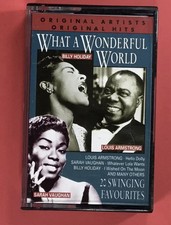 WHAT A WONDERFUL WORLD - 20 SWINGING FAVOURITES - CASSETTE TAPE