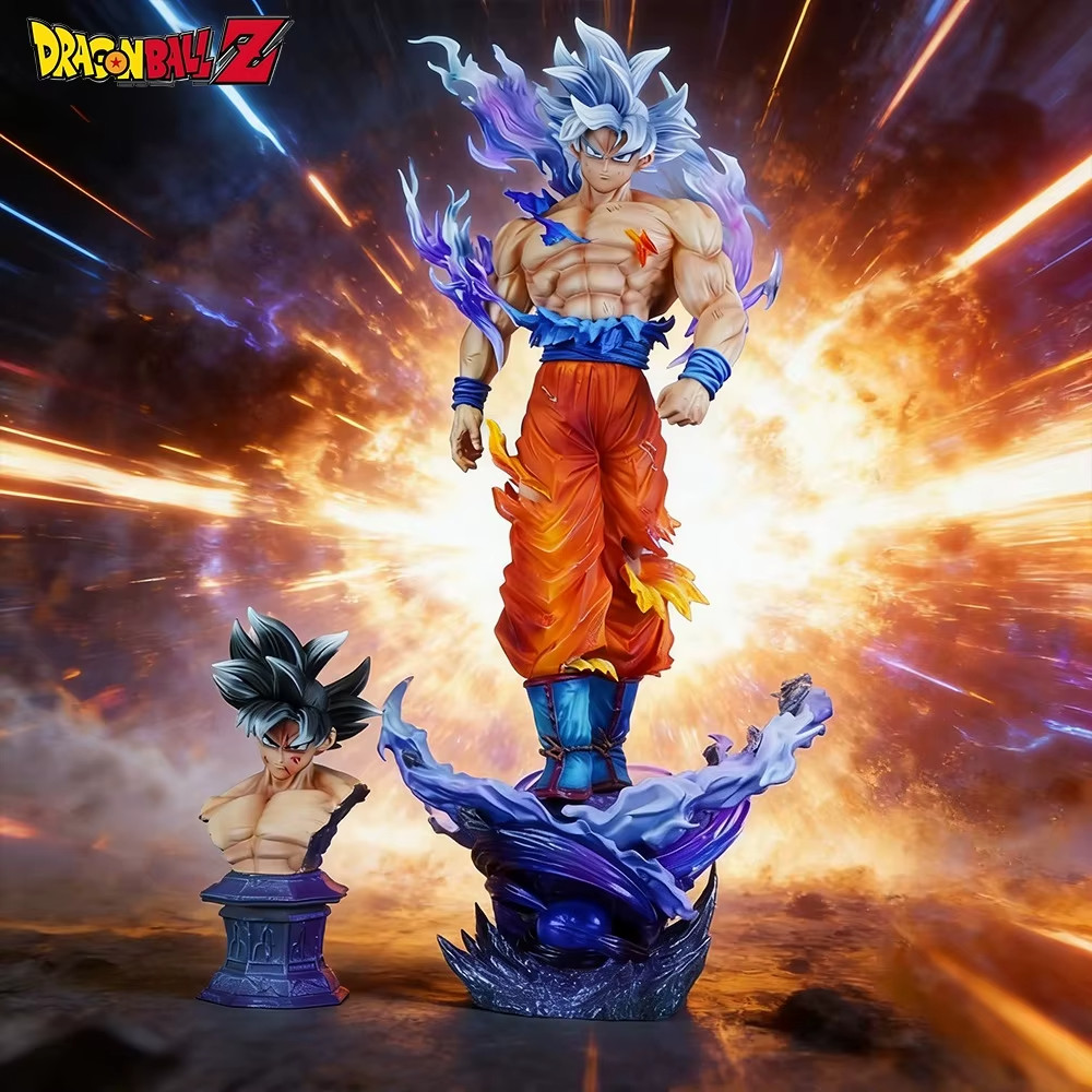 Figurine Dragon Ball Goku Ultra Instinct 42cm - Collection PVC Anime