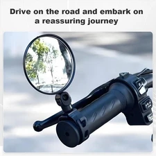 Ebike Bike Mirrors Handlebars Bicycle Safe Rearview for Bicycle Cycling Scooter