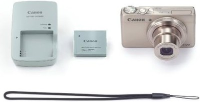 Canon Digital Camera PowerShot S120 Silver F/1.8 Zoom Lens 5x