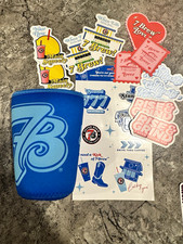 7 Brew Coffee assortment of Stickers with blu...