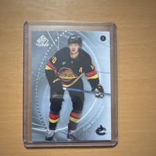 Upper Deck 2025-26 SP Game Used Base Set #91 Elias Pettersson Canucks NHL