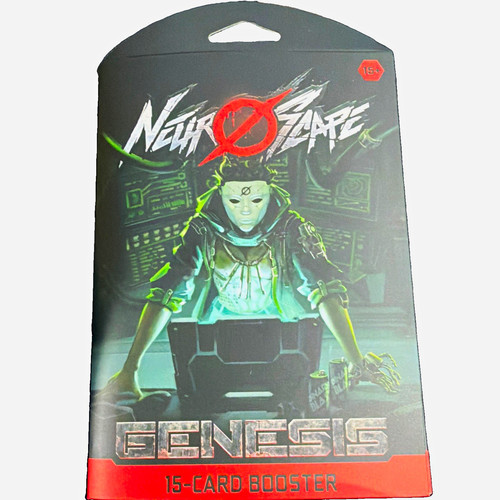 Neuroscape TCG Genesis Sealed Booster Pack 15 Cards 1 Pack English 15+