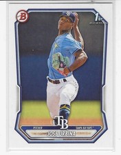 2026 Jose Urbina Bowman Paper Prospect 1st Bowman Tampa Bay Rays BP-81