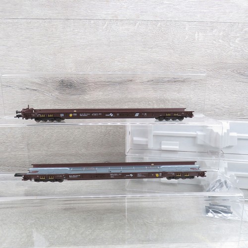 FLEISCHMANN 925270 - H0 - ÖBB - 2x RoLa Niederflurwagen - OVP - #AS22493 | Condition: Gebraucht