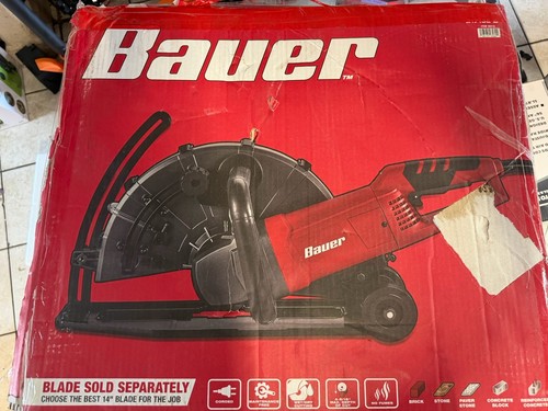 Bauer 1431E-B 14'' Electric Handheld Cut-Off Saw Concrete Power Tool