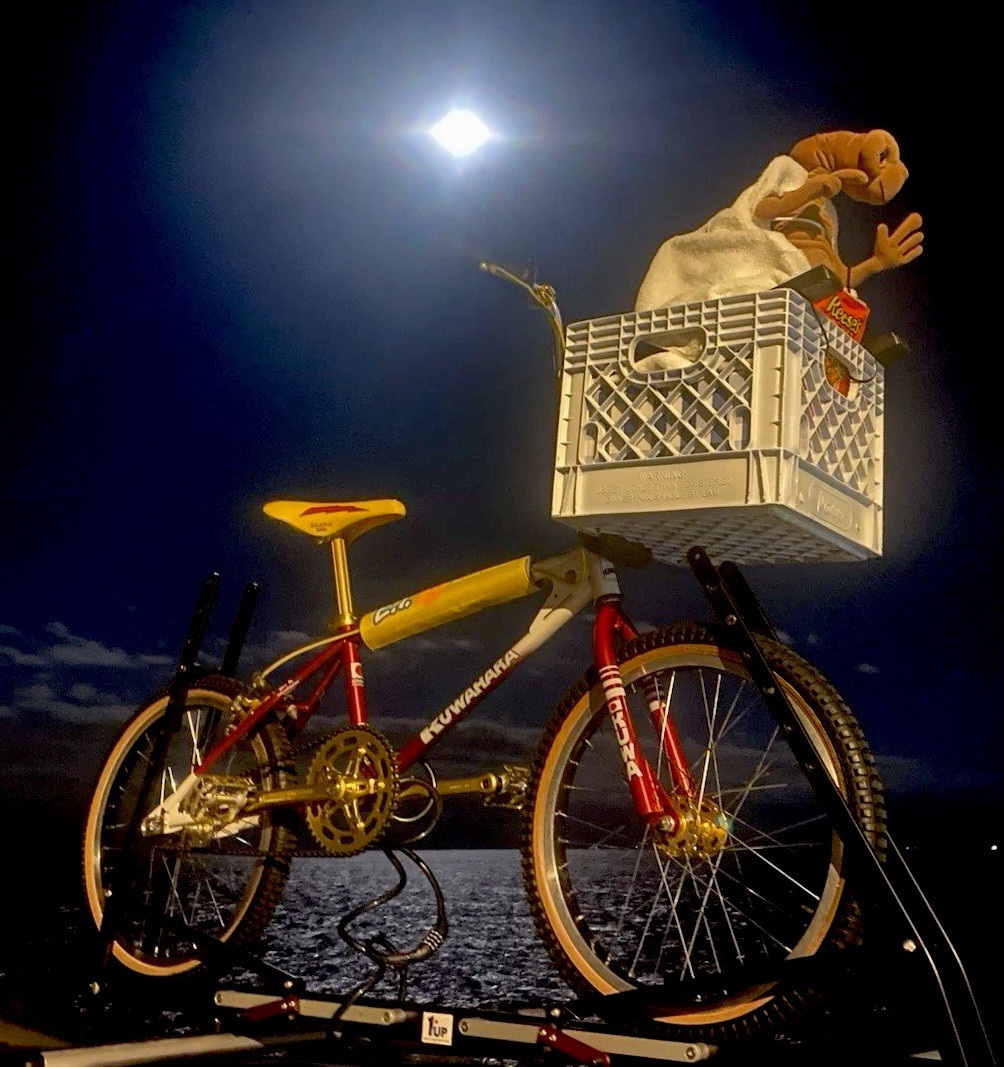 1981 Kuwahara KZ1 Vintage BMX Custom E.T. Replica Painted ShowBike