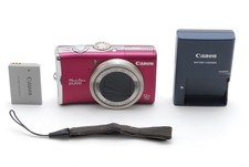   NEAR MINT  w/Strap  Canon Digital Camera PowerShot SX200 IS Red From Japan