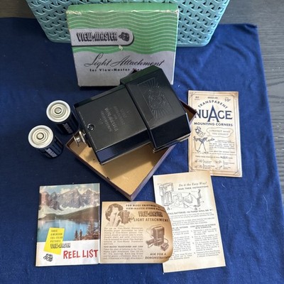 Sawyer's Light Attachment for view-master Viewer in Box Box With Manual