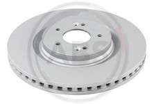 2x A.B.S. Bremsscheibe 18961 Grauguss für HYUNDAI IONIQ NE SANTA FE 4 TM TMA CE