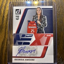 2025 Panini Donruss WNBA Georgia Amoore-NEXT DAY AUTOGRAPH-RC-SSP-#3🔥🔥
