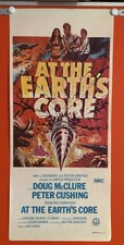 ORIGINAL DAYBILL MOVIE POSTER - AT THE EARTH'S CORE - 1976