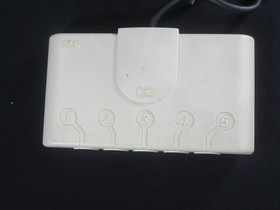 pc engine multitap multi tap NEC controller Japan White Pi-Pd003 authentic jp