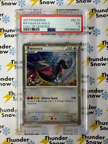 Rayquaza Holo #SL10 Call of Legends 2011 Pokemon PSA 5