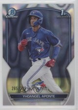 2023 Bowman Chrome Prospects Lava Refractor /399 Yhoangel Aponte #BCP-110 15fy