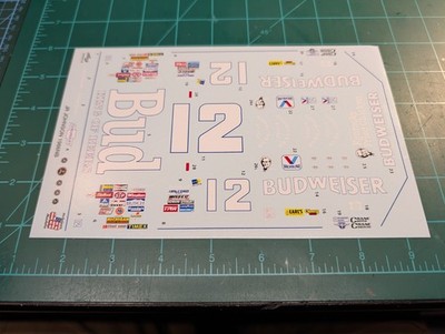 Powerslide Salvinos JR Decal Set 1986 Jr Johnson Monte Carlo #12