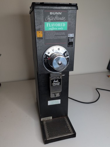 BUNN COFFEE MILL COMMERCIAL COFFEE GRINDER G2 HD 22101.0000