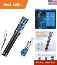 Dust-Proof and Crash-Proof Visual Fault Locator - Essential Fiber Optic Tool Kit