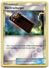 Electrocharger 139/181 SM Team Up Reverse Holo Uncommon Pokemon Card - NM